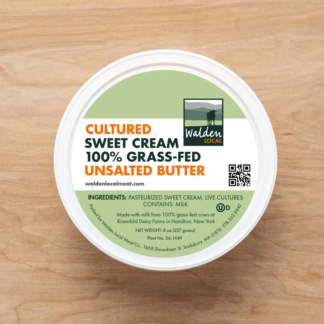 Cultured Unsalted Butter