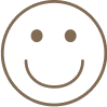 Smling face icon